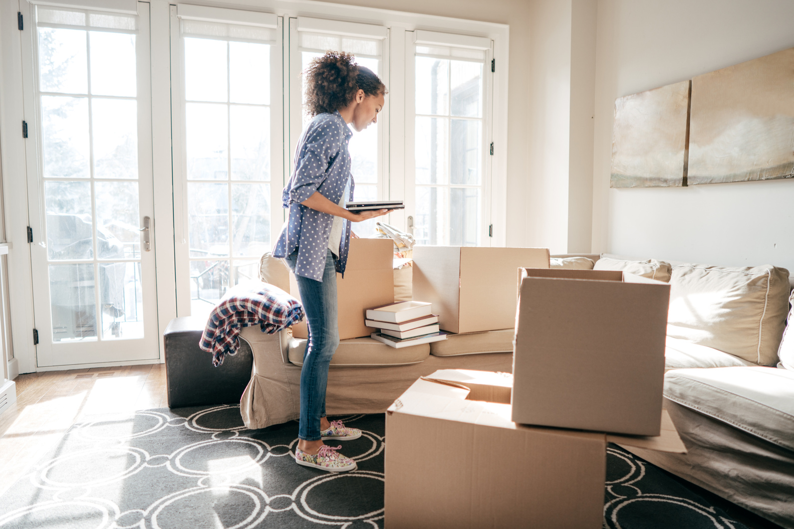 Efficient moving with no stress